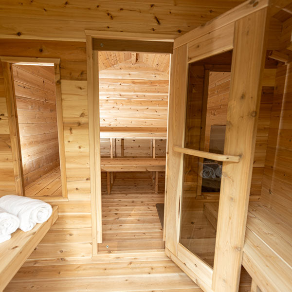Dundalk Leisurecraft CT Georgian Cabin Sauna With Changeroom CTC88CW