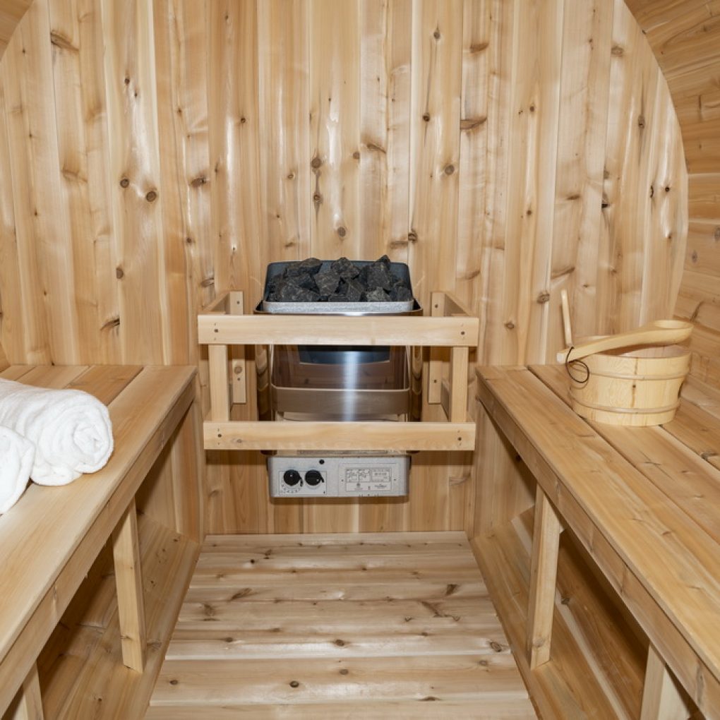 Dundalk Leisurecraft Serenity 4 Person Outdoor Sauna | CTC2245W