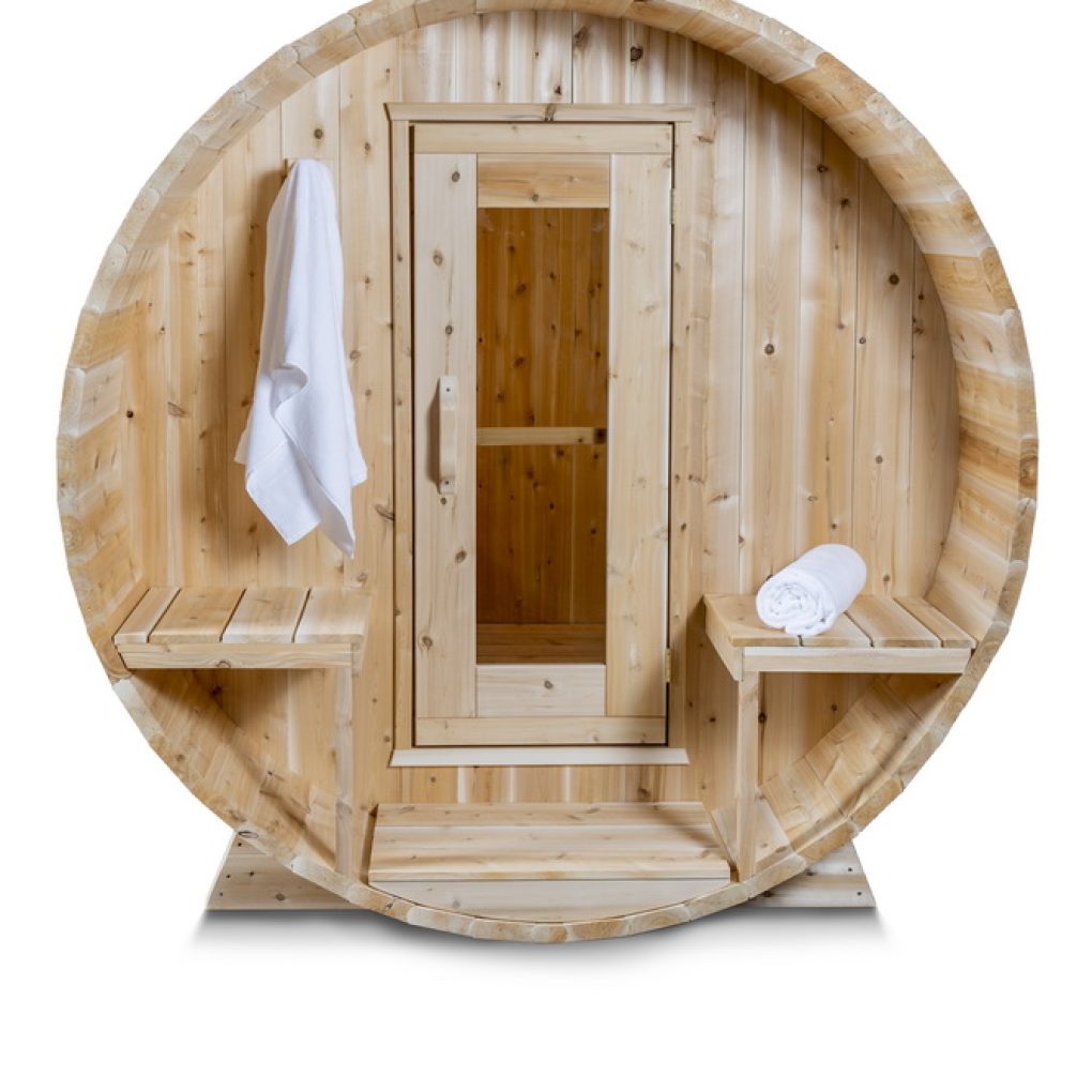 Dundalk Leisurecraft Serenity 4 Person Outdoor Sauna | CTC2245W