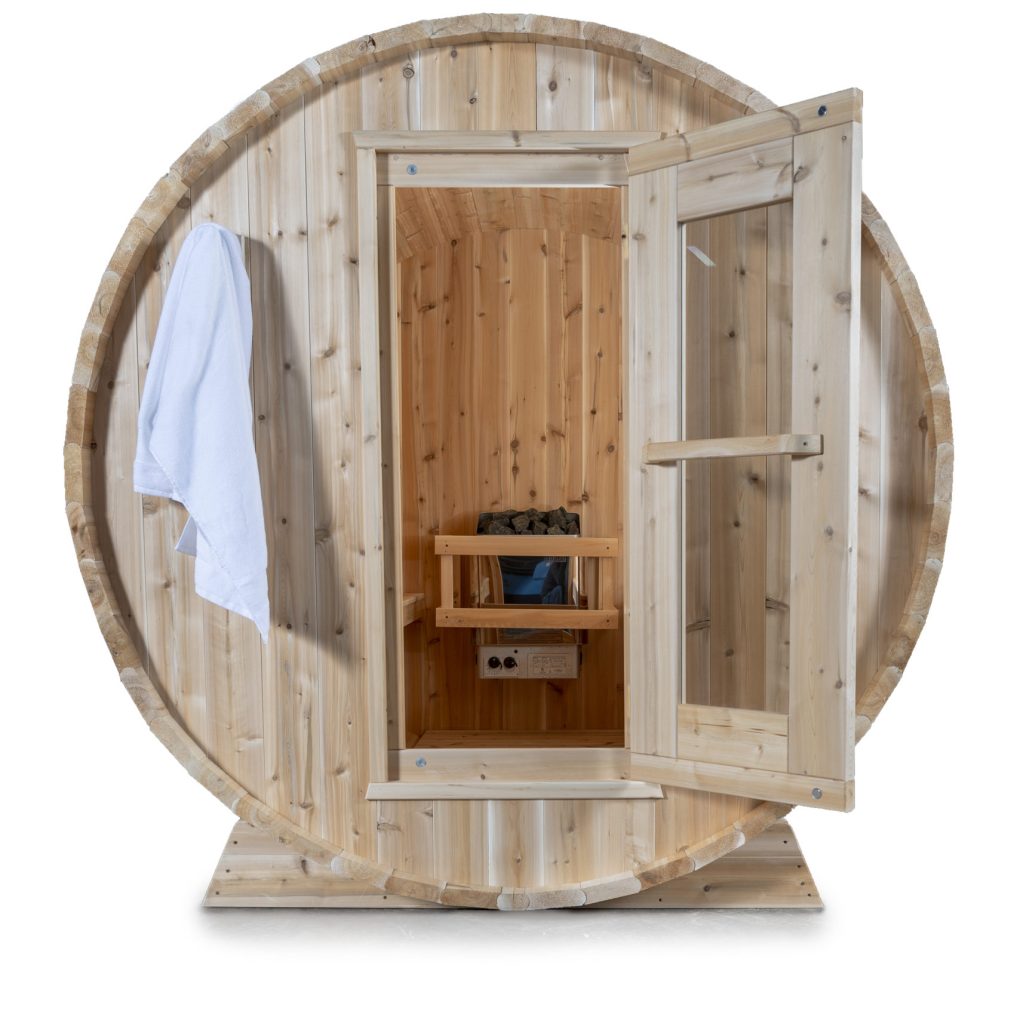 Dundalk Leisurecraft Timber Harmony 4 Person Outdoor Sauna | CTC22W