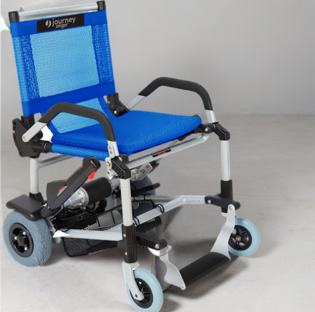 Journey Zinger Power Folding Wheelchair With TwoHanded Control