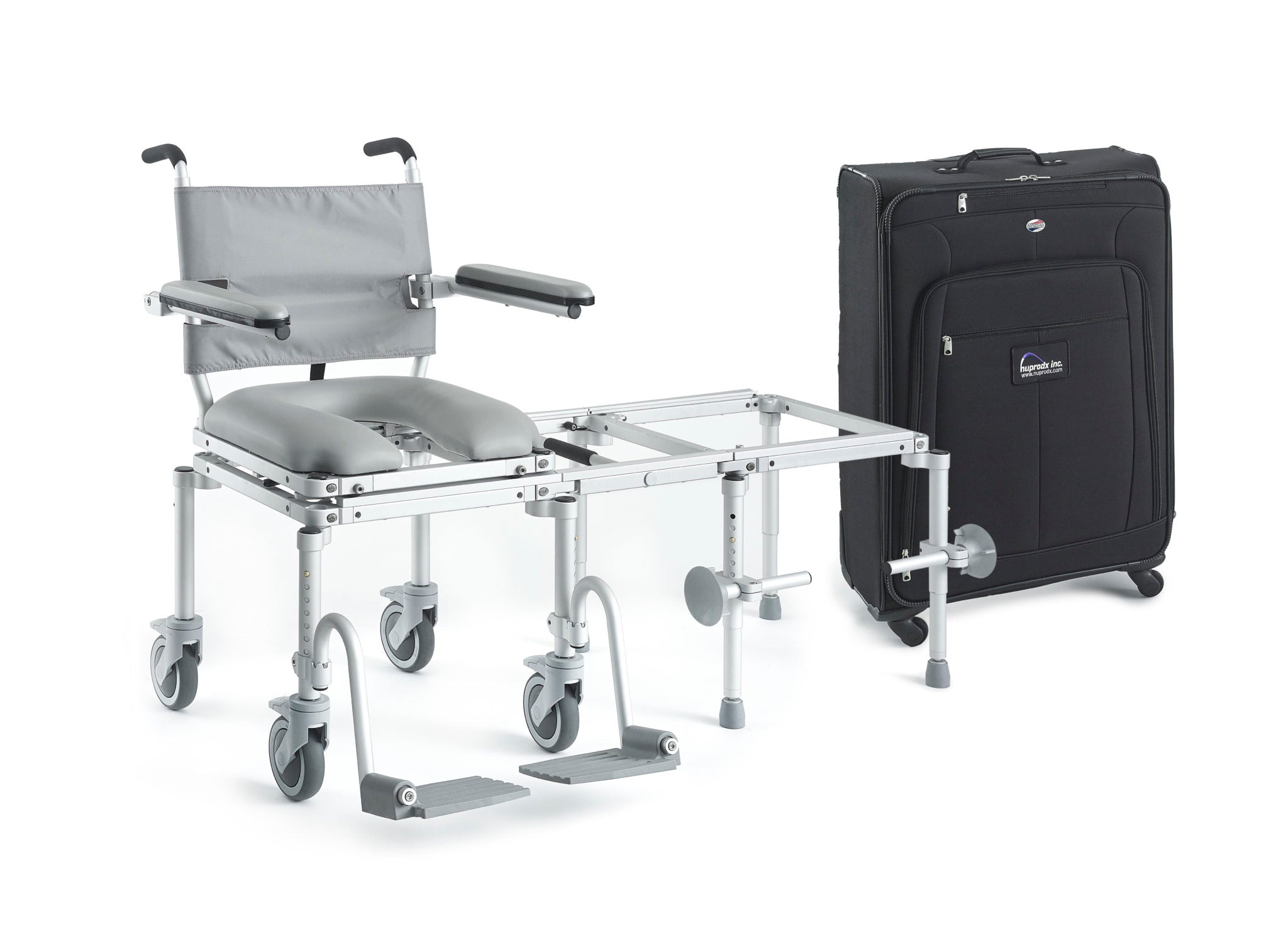 Nuprodx MC6000TX Portable Commode Chair With Tub Slider System