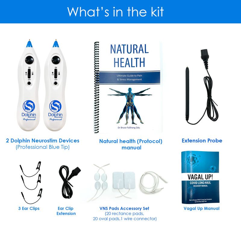 Dolphin Neurostim Scar Release Kit + Vagal Nerve Stim Kit