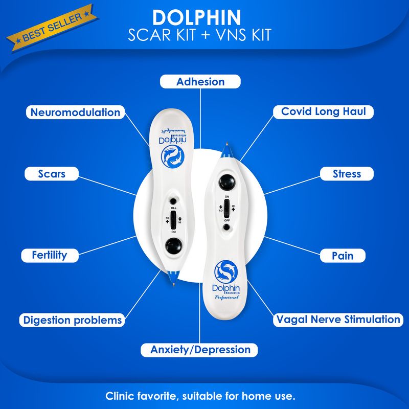 Dolphin Neurostim Scar Release Kit + Vagal Nerve Stim Kit