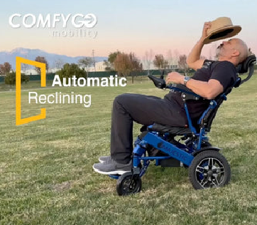 Comfygo Majestic IQ-8000 Remote Controlled Electric Wheelchair