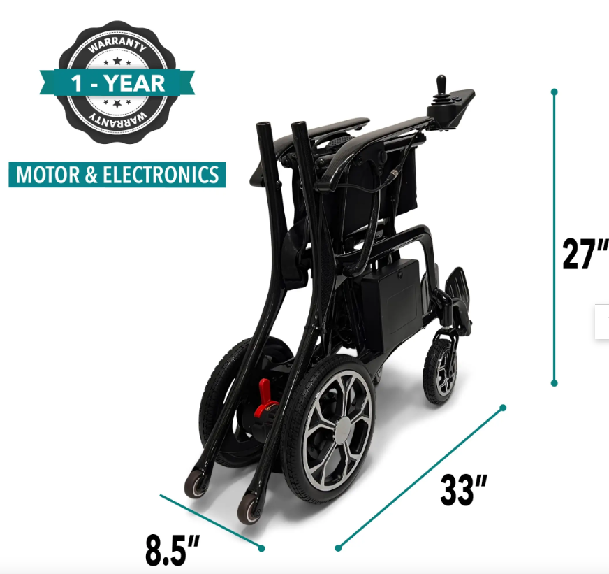 Comfygo Phoenix Carbon Fiber Lightweight Electric Wheelchair