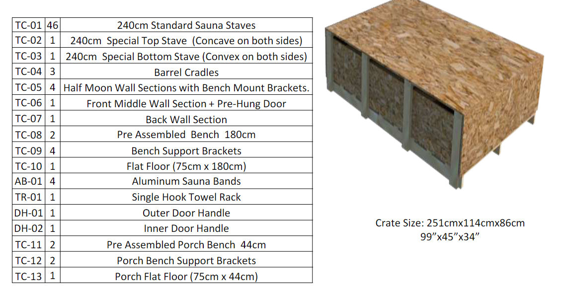 Dundalk Leisurecraft Serenity 4 Person Outdoor Sauna | CTC2245W