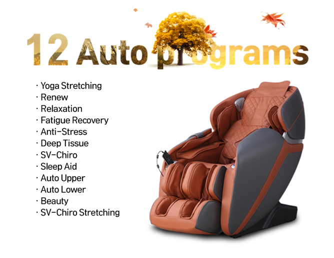 Kahuna LM-7000 4 roller 2D Massage Chair