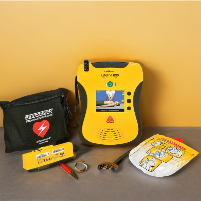 Defibtech Lifeline View ECG AED Kit