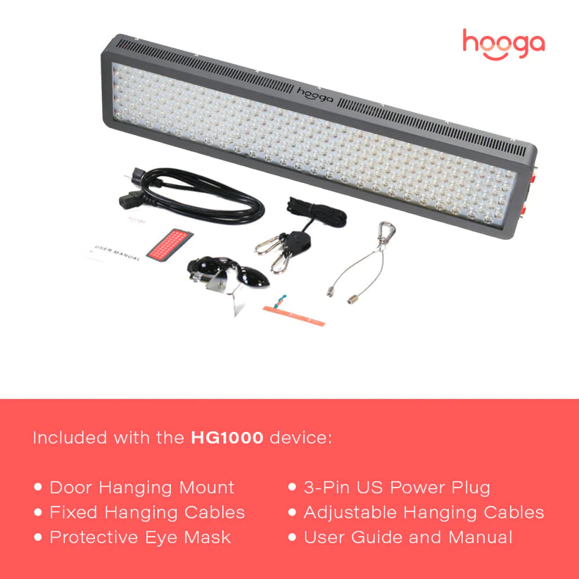 Hooga HG1000 Medical Grade Red Light Therapy