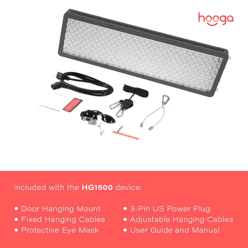 Hooga HG1500 Medical Grade Red Light Therapy