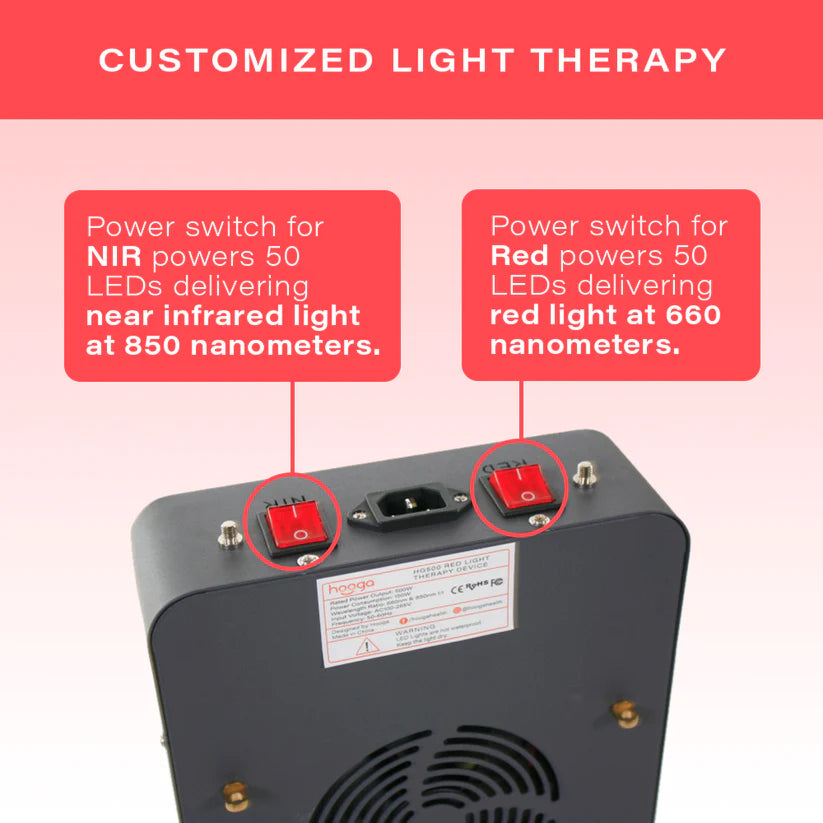Hooga HG500 Medical Grade Red Light Therapy