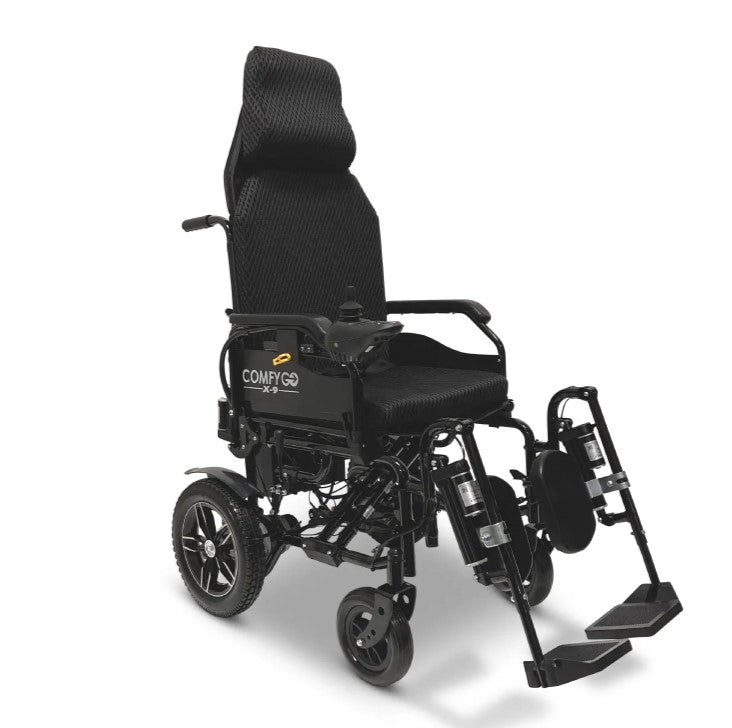 Comfygo X-9 Remote Controlled Electric Wheelchair with Automatic Recline