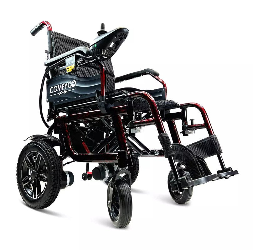 ComfyGO X-6 Lightweight Electric Wheelchair With Joystick