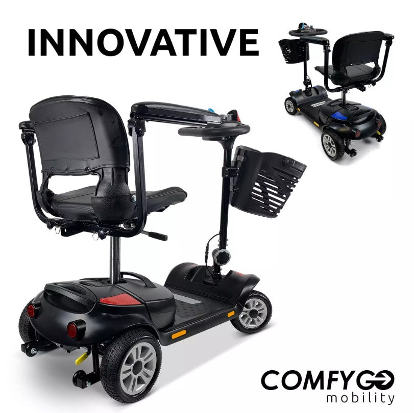 Comfygo Z-4 Electric Powered Mobility Scooter with a Lightweight & 5 Part Detachable Frame