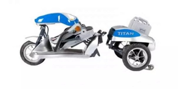 Tzora Titan 3 Wheel Electric Mobility Scooter