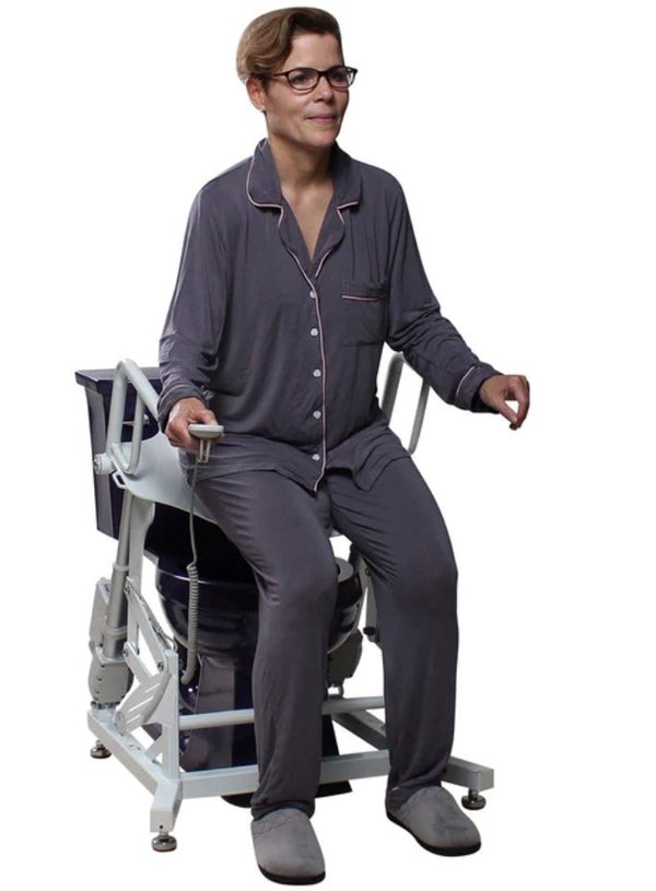 Dignity Lifts BL1 Toilet Lift Seat Battery Powered Toilet Lift Sit