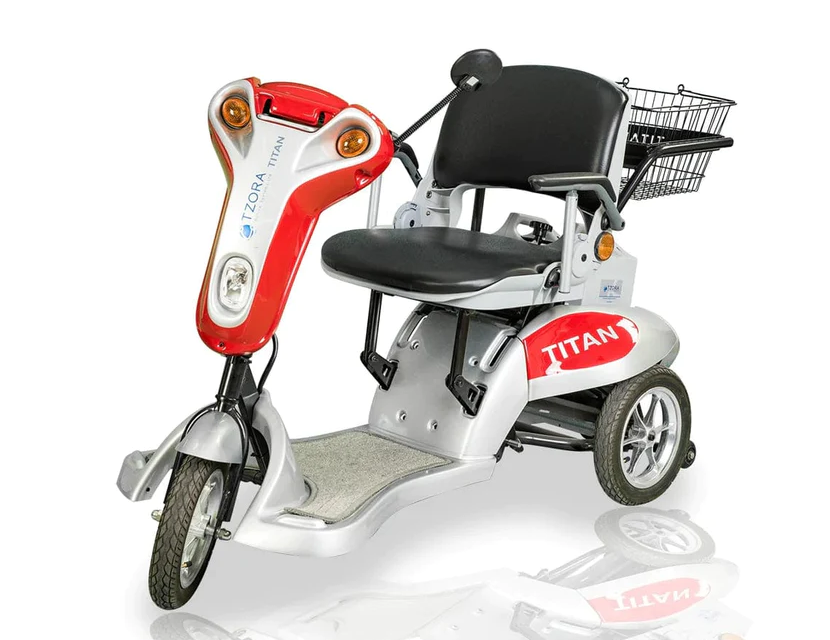 Tzora Titan 3 Wheel Electric Mobility Scooter